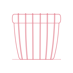 Objects Plant Pots Ikea Vallmofron Plant Pot Large Silhouette Svg Vector, Free Vectors File
